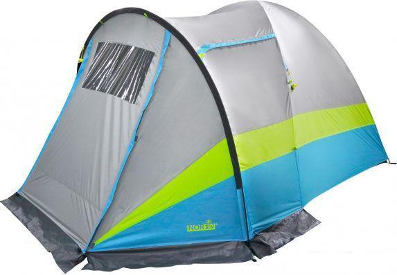 Кемпинговая палатка Norfin Ruona 4 (серый/голубой) - фото