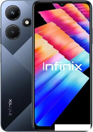 Смартфон Infinix Hot 30i X669D 8GB/128GB (зеркально-черный) - фото