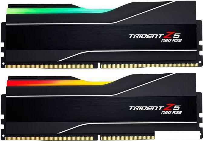 Оперативная память G.Skill Trident Z5 Neo RGB 2x24ГБ DDR5 6000 МГц F5-6000J4048F24GX2-TZ5NR - фото