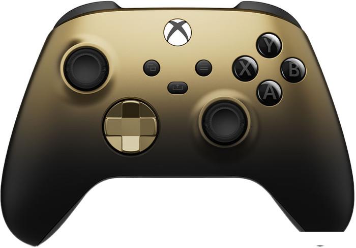 Геймпад Microsoft Xbox Gold Shadow Special Edition - фото