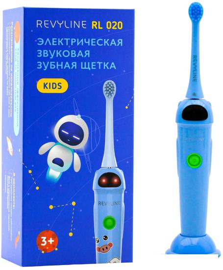 Электрическая зубная щетка Revyline RL 020 Kids (синий) - фото