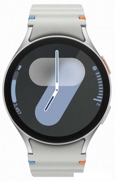 Умные часы Samsung Galaxy Watch7 44 мм LTE (серебро) - фото