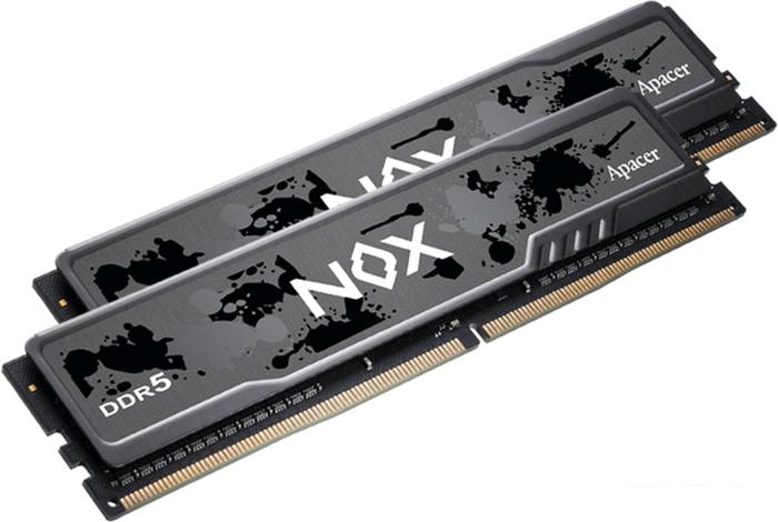 Оперативная память Apacer NOX 2x16ГБ DDR5 5600 МГц AH5U32G56C522MBAA-2 - фото