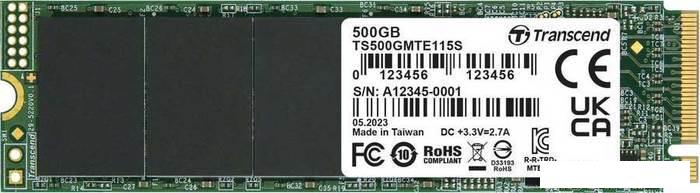 SSD Transcend 115S 500GB TS500GMTE115S - фото