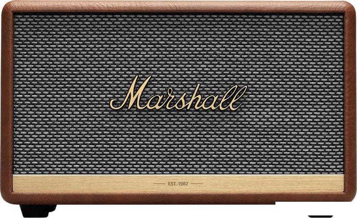 Беспроводная колонка Marshall Acton II Bluetooth (коричневый) - фото