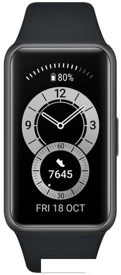 Умные часы Huawei Band 6 (графитовый черный) - фото