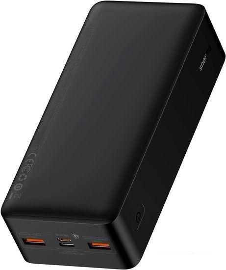 Внешний аккумулятор Baseus Bipow fast charge 20W 30000mAh (черный) - фото