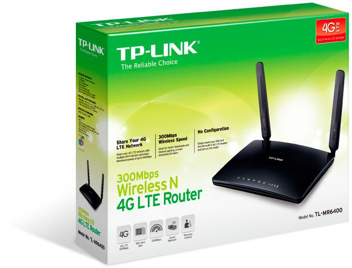 Беспроводной маршрутизатор TP-Link TL-MR6400 - фото