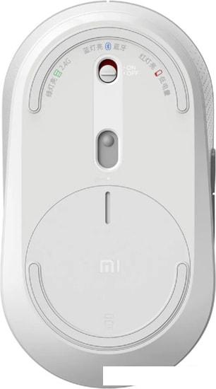 Мышь Xiaomi Mi Dual Mode Wireless Mouse Silent Edition WXSMSBMW02 (белый) - фото