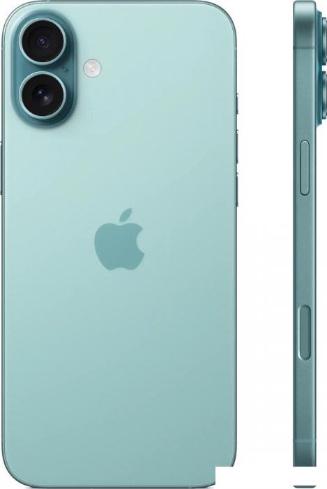 Смартфон Apple iPhone 16 Plus 256GB (бирюзовый) - фото