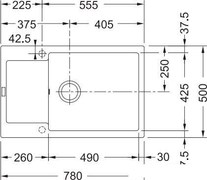 Кухонная мойка Franke Maris MRG 611 D - фото