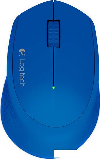 Мышь Logitech Wireless Mouse M280 (синий) [910-004290] - фото