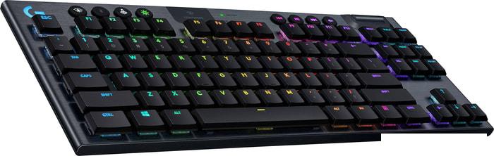 Клавиатура Logitech G915 TKL Lightspeed GL Clicky - фото