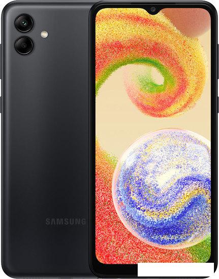 Смартфон Samsung Galaxy A04 SM-A045F/DS 4GB/64GB (черный) - фото