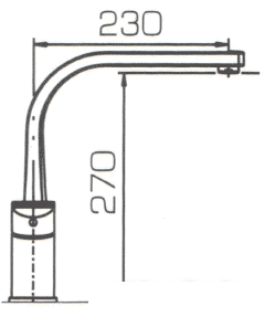 Смеситель Bravat Line F75299C-2 - фото