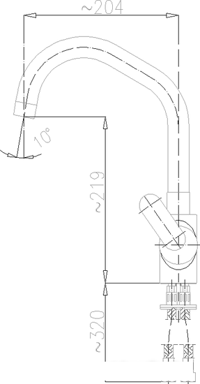 Смеситель Armatura Cyrkon 583-615-00 - фото