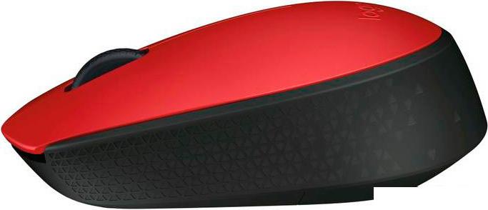 Мышь Logitech M171 Wireless Mouse красный/черный [910-004641] - фото