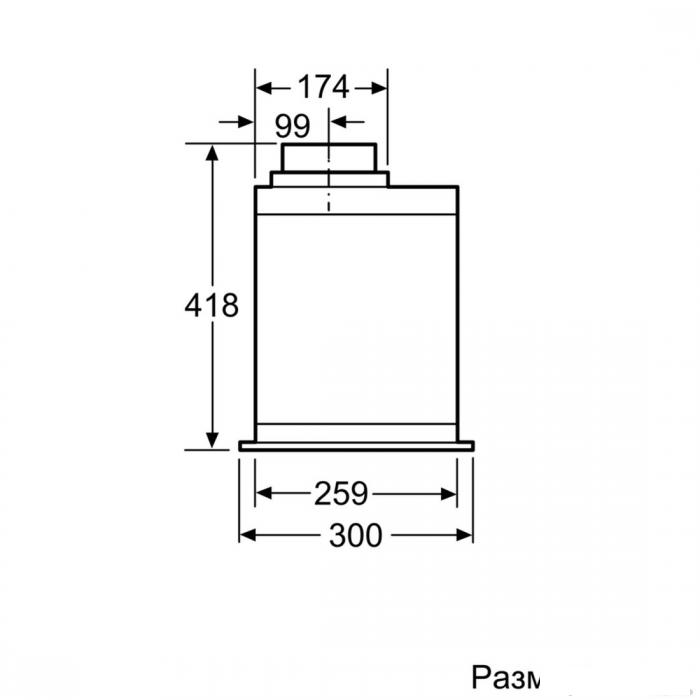 Кухонная вытяжка NEFF D57ML66N1 - фото