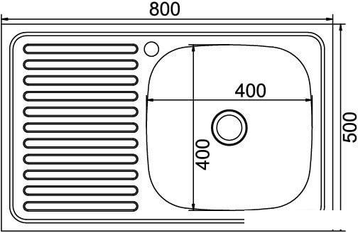 Кухонная мойка Mixline 528173 - фото