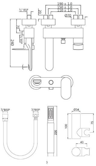 Смеситель Jaquar Opal Prime OPP-CHR-15119PMSHK - фото