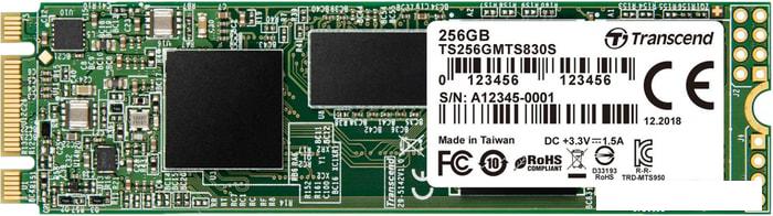 SSD Transcend 830S 256GB TS256GMTS830S - фото