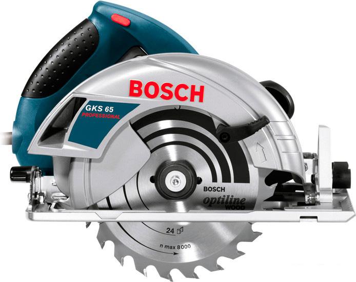 Дисковая пила Bosch GKS 65 Professional (0601667000) - фото
