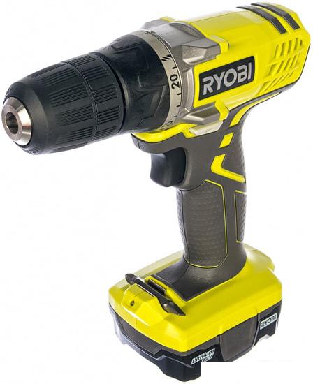 Дрель-шуруповерт Ryobi R12SD-LL13S 5133002323 (с 2-мя АКБ, сумка) - фото