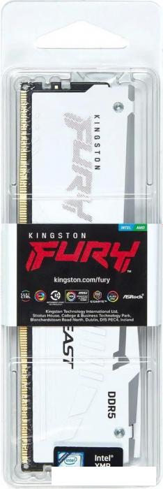 Оперативная память Kingston FURY Beast RGB 32ГБ DDR5 6400 МГц KF564C32BWA-32 - фото