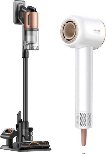 Пылесос Dreame Cordless Vacuum Cleaner Z20 VZV16A + Фен Dreame hairdryer Glory White AHD6A-WH (евровилка) - фото