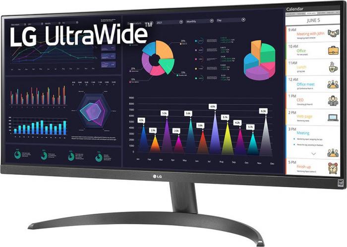 Монитор LG UltraWide 29WQ500-B - фото