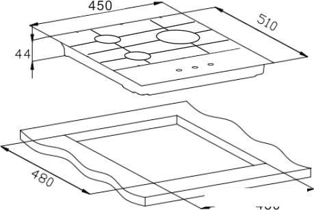 Варочная панель Weissgauff HGG 451 WFH - фото