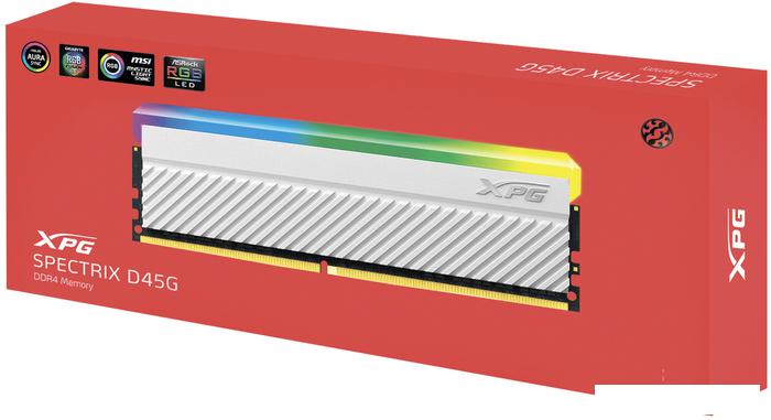 Оперативная память A-Data XPG Spectrix D45G RGB 2x8ГБ DDR4 3600 МГц AX4U36008G18I-DCWHD45G - фото