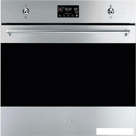 Электрический духовой шкаф Smeg SO6302S3PX - фото