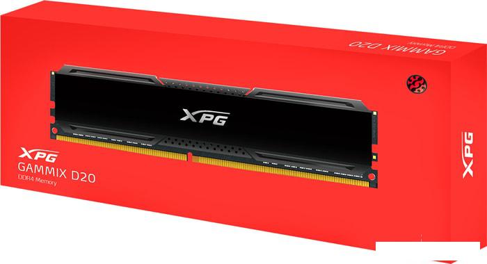 Оперативная память A-Data XPG GAMMIX D20 32GB DDR4 PC4-25600 AX4U320032G16A-CBK20 - фото