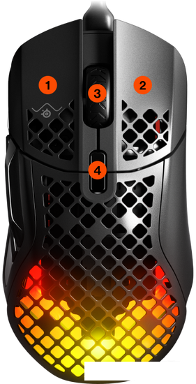 Игровая мышь SteelSeries Aerox 5 - фото