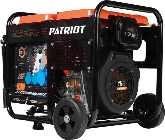 Дизельный генератор Patriot GRD 7500AW - фото