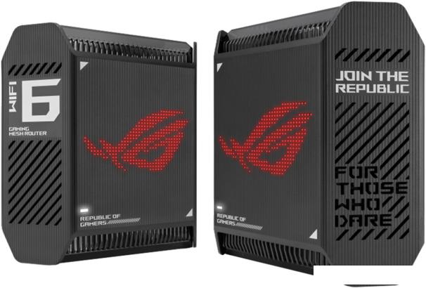 Wi-Fi система ASUS ROG Rapture GT6 (2 шт., черный) - фото