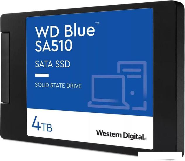 SSD WD Blue SA510 4TB WDS400T3B0A - фото