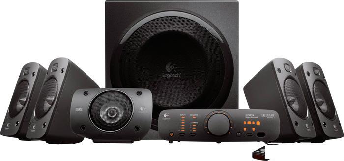 Акустика Logitech Surround Sound Speakers Z906 - фото