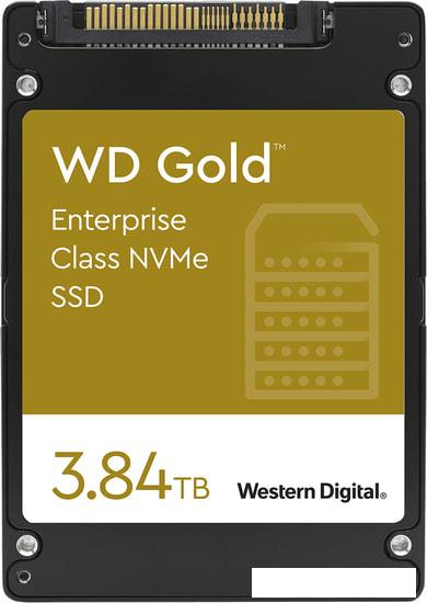 SSD WD Gold 3.84TB WDS384T1D0D - фото