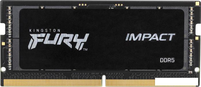 Оперативная память Kingston FURY Impact 16ГБ DDR5 SODIMM 5600 МГц KF556S40IB-16 - фото