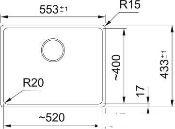 Кухонная мойка Franke MRG 110-52 125.0696.178 (серый) - фото