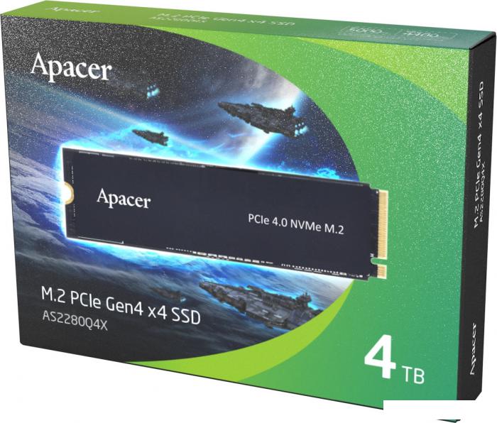 SSD Apacer AS2280Q4X 4TB AP4TBAS2280Q4X - фото