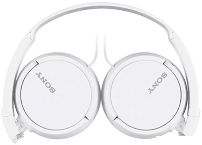 Наушники с микрофоном Sony MDR-ZX110AP (белый) - фото