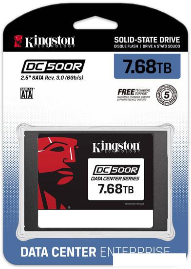 SSD Kingston DC500R 7.68TB SEDC500R/7680G - фото