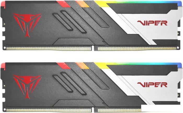 Оперативная память Patriot Viper Venom RGB 2x16ГБ DDR5 6600МГц PVVR532G660C34K - фото