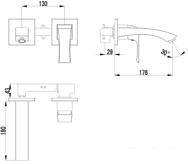 Смеситель Lemark Unit [LM4526C] - фото