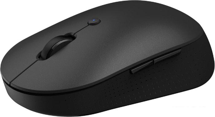 Мышь Xiaomi Mi Dual Mode Wireless Mouse Silent Edition WXSMSBMW02 (черный) - фото