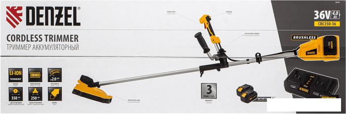 Триммер Denzel CBC350-36 (с 2-мя АКБ) - фото