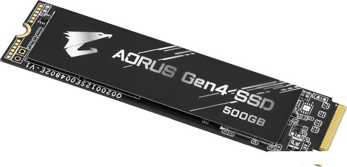 SSD Gigabyte AORUS Gen4 SSD 500GB GP-AG4500G - фото